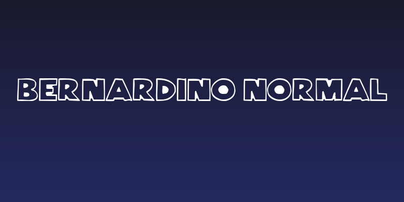 Bernardino Normal Social Header