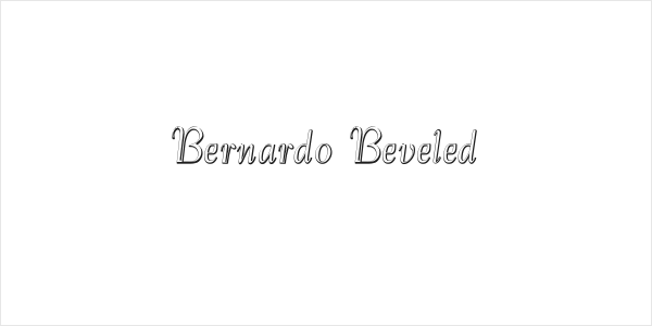 Bernardo Beveled Logo