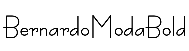 BernardoModaBold  baixar fontes gratis