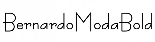 BernardoModaBold  免费字体下载