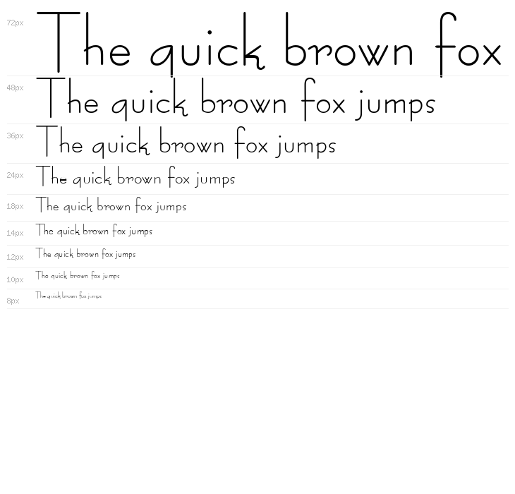 BernardoModaSemibold Waterfall