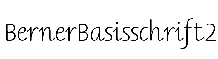 BernerBasisschrift2 Font