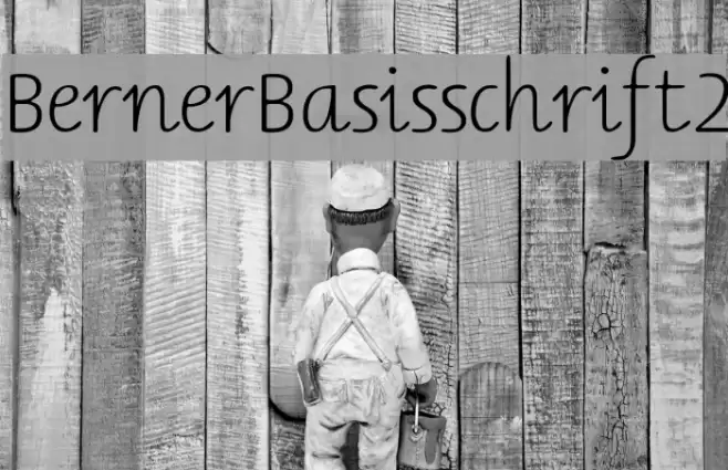 BernerBasisschrift2 Font examples