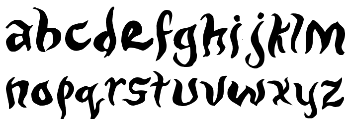 Bernie Font LOWERCASE