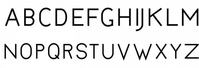 Bernur Normal Schriftart Groß