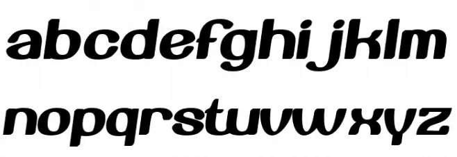 Beroga Fettig Bold Шрифта ВЕРХНИЙ