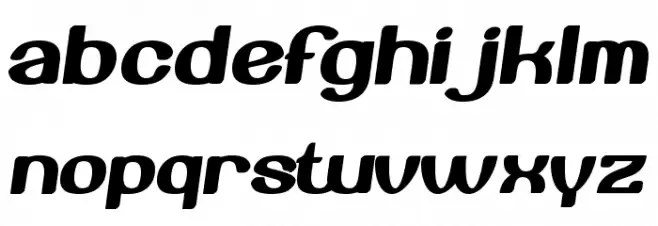 Beroga Fettig Bold Шрифта ВЕРХНИЙ