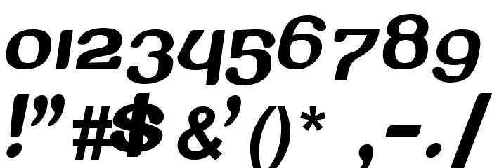 Beroga Normal Font OTHER CHARS