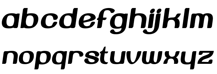 Beroga Normal Font LOWERCASE
