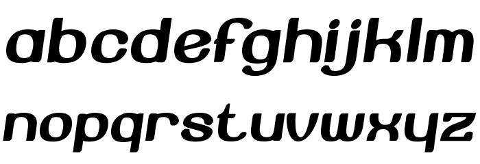 Beroga Normal Font LOWERCASE