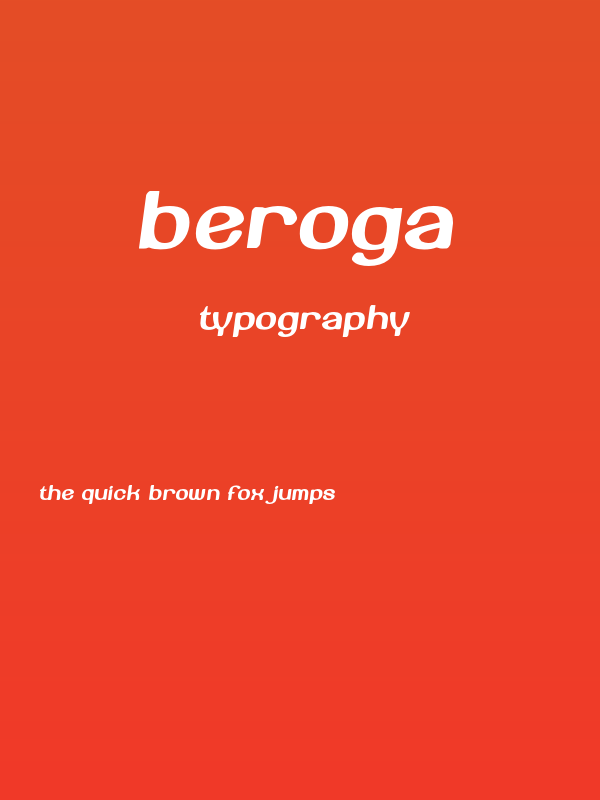 Beroga Poster