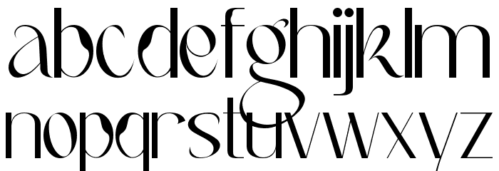 Berry Cheeks Demo Font LOWERCASE