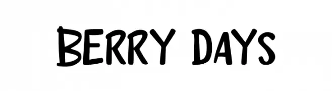 Berry Days  Frei Schriftart Herunterladen