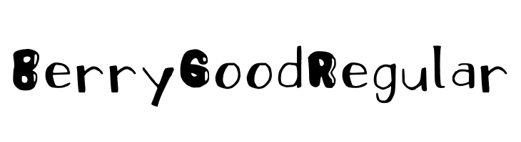 Berry Good Regular  Free Fonts Download
