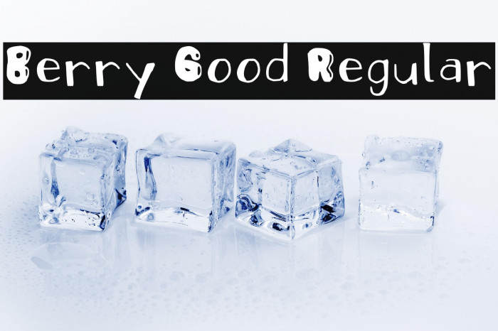 Berry Good Regular Example 1