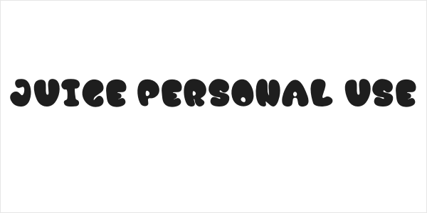 Berry Juice PERSONAL USE ONLY! Logo