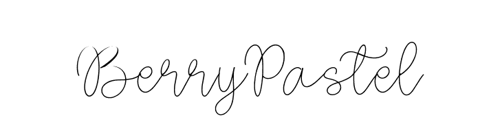 Berry Pastel  Free Fonts Download