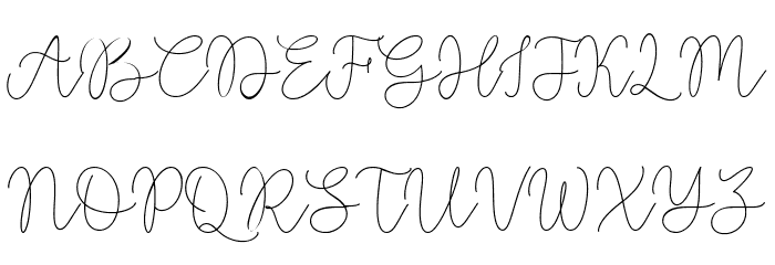 Berry Pastel Font UPPERCASE
