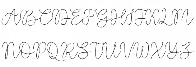 Berry Pastel Font UPPERCASE