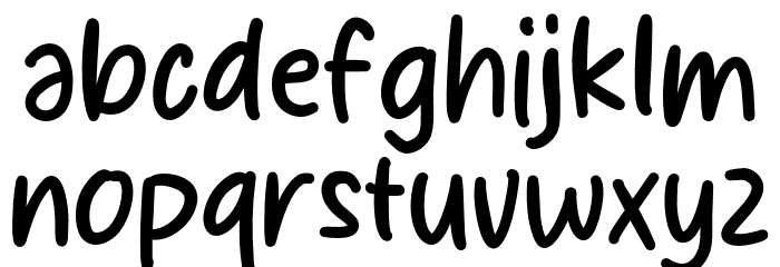 Berry Pearl Font LOWERCASE
