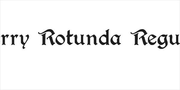 Berry Rotunda Regular Logo