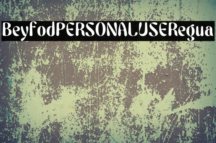 Berryfold PERSONAL USE Regular Example 2