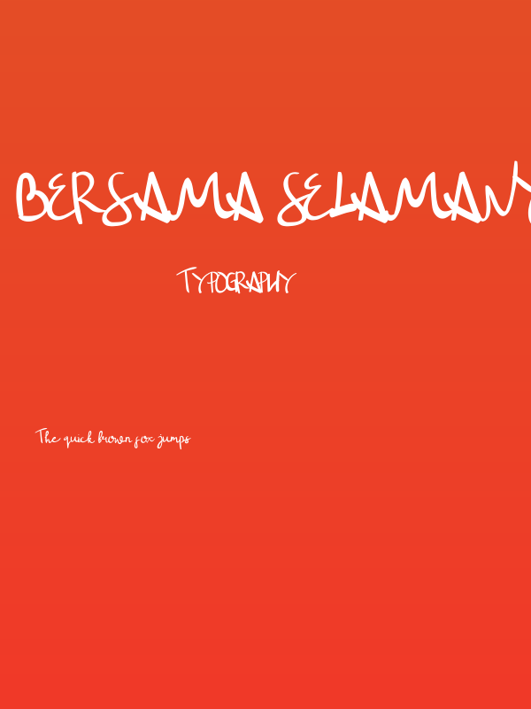 Bersama Selamanya Poster