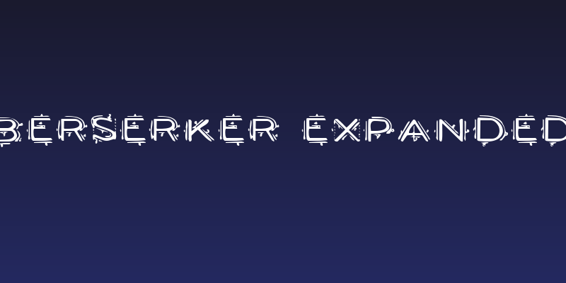 Berserker Expanded Social Header