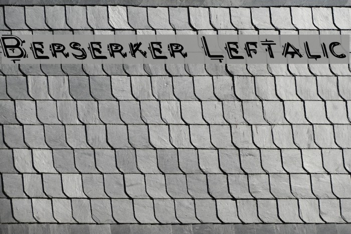 Berserker Leftalic Example 3