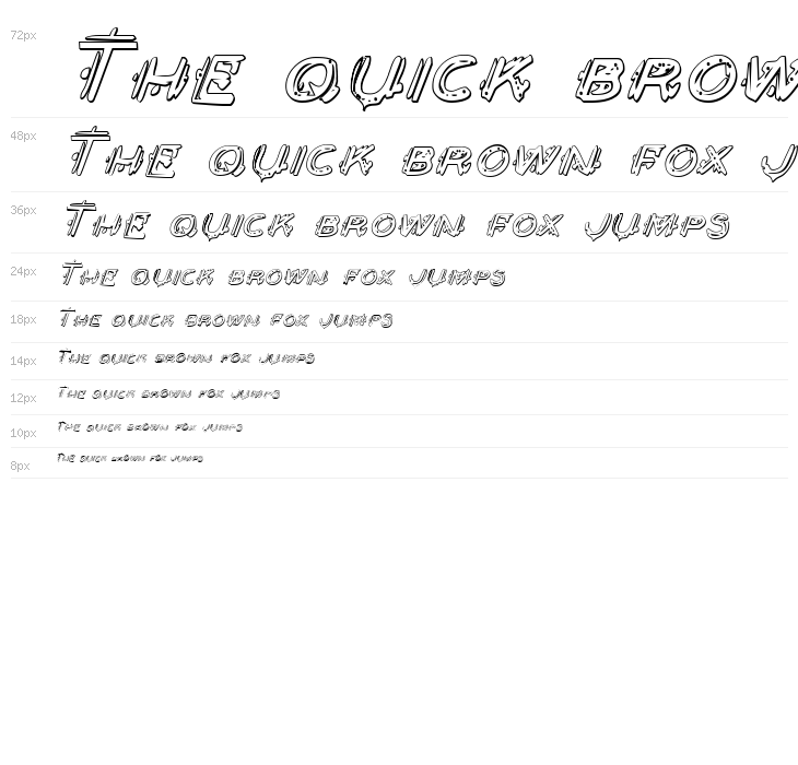 Berserker Shadow Italic Waterfall