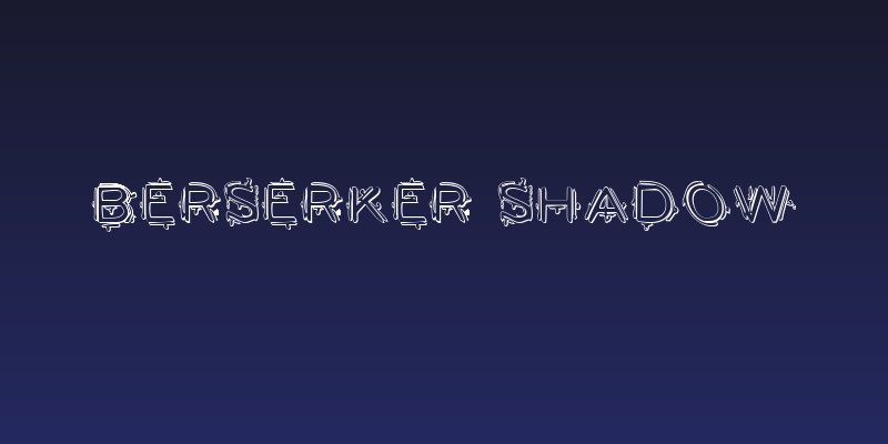 Berserker Shadow Social Header