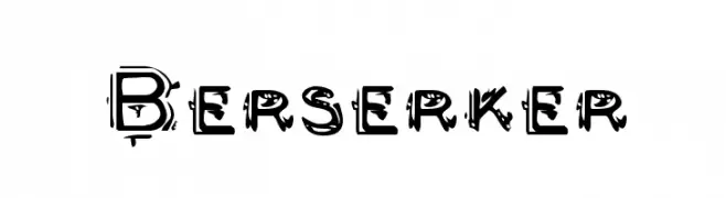 Berserker  Free Fonts Download