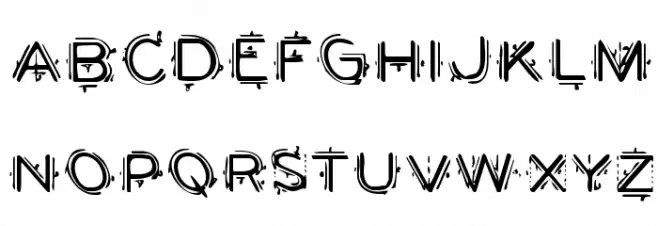 Berserker Fonte MAIÚSCULAS