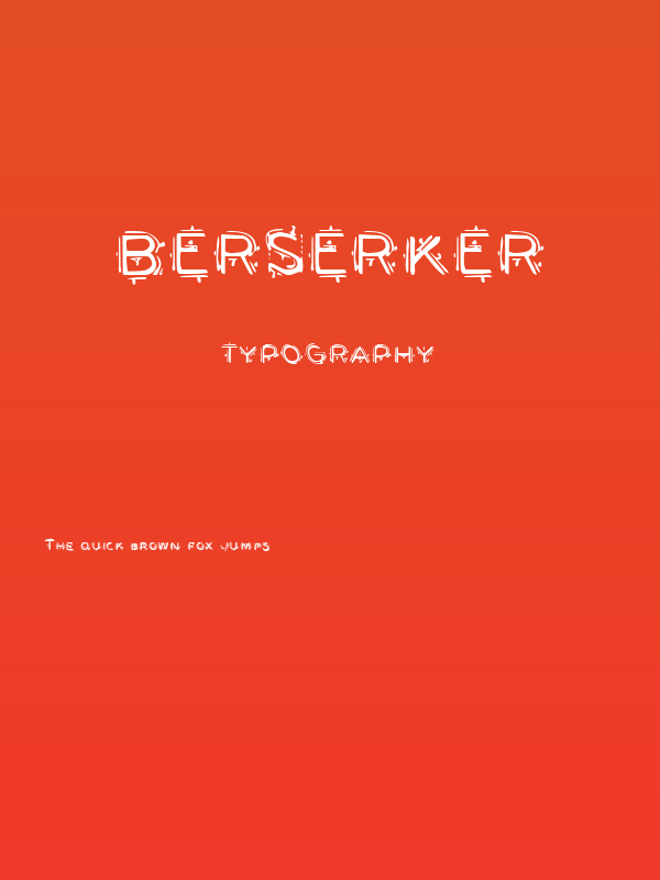 Berserker Poster