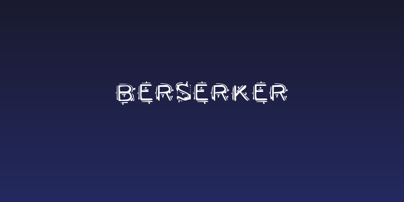 Berserker Social Header