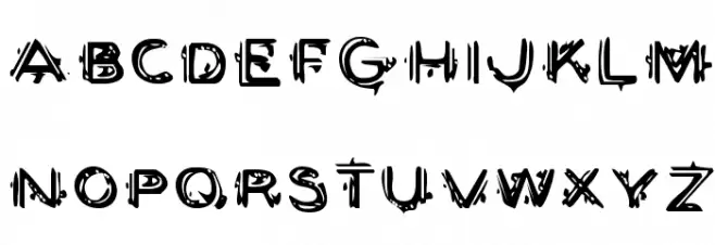 Berserker फ़ॉन्ट लोअरकेस