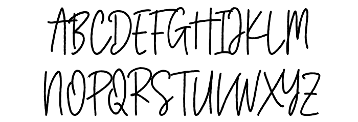 Bersihkan Vector Font UPPERCASE