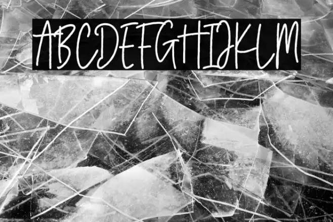 Bersihkan Vector Font examples