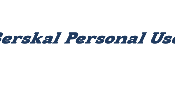 Berskal Personal Use Logo