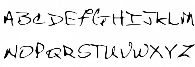 Bert Regular フォント 大文字