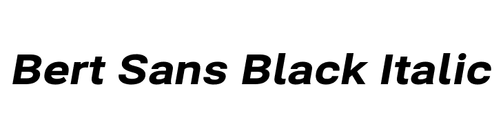 Шрифт blacker sans