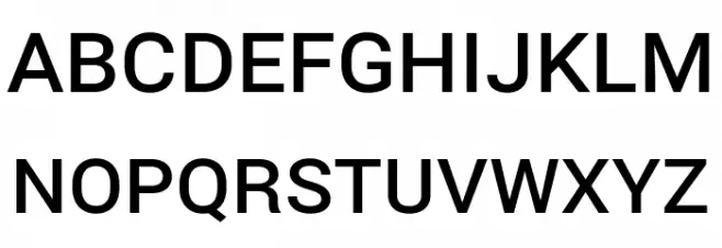 Bert Sans SemiBold Fonte MAIÚSCULAS