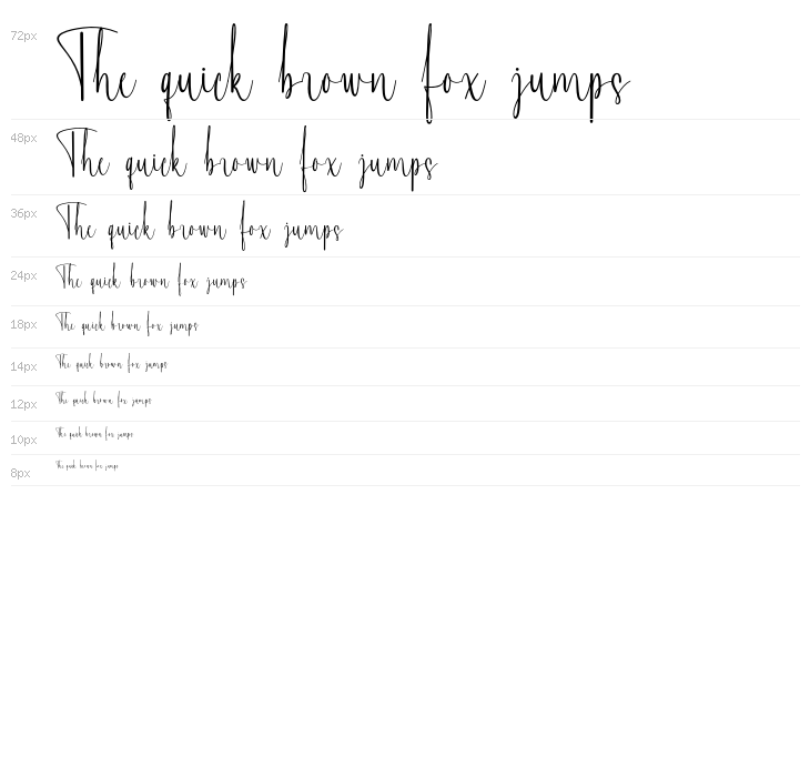 BertWatson-Regular Waterfall