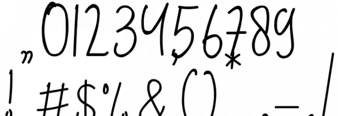 Bertany Font Alte caractere