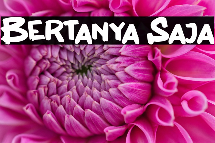 Bertanya Saja Example 1