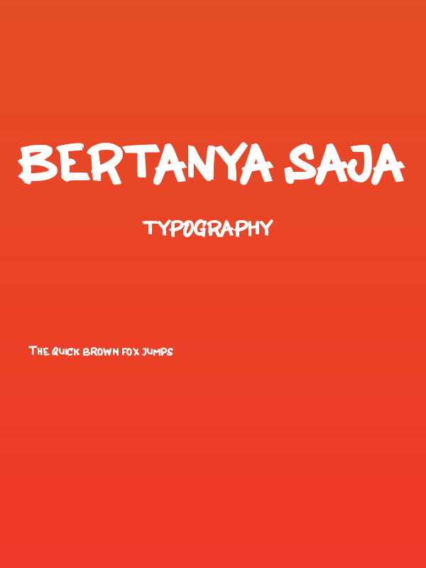Bertanya Saja Poster