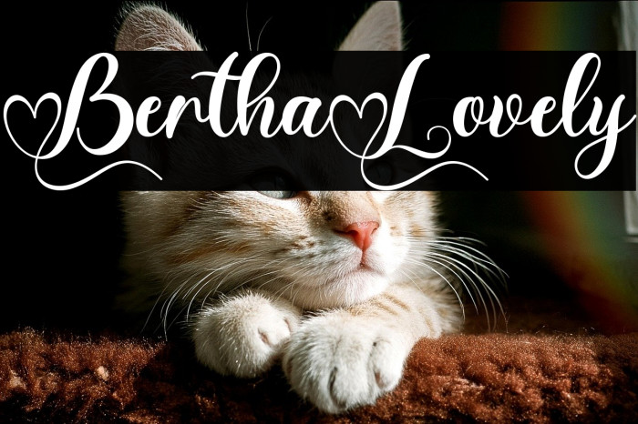 Bertha Lovely Example 3