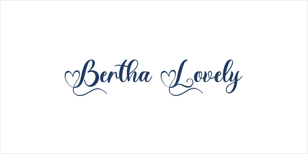 Bertha Lovely Logo