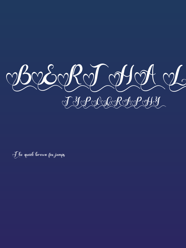 Bertha Lovely Poster