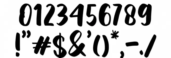 Bertha Melanie Font OTHER CHARS